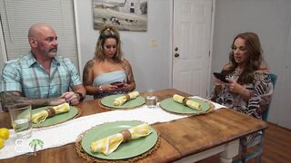 Stepdaughter Misty Meaner gives StepDad Scott Trainor a Peculiar Present