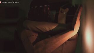Taking 2 dicks in front of my crush
