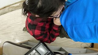 blowing him on the clock more excellent not groan