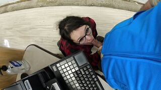 blowing him on the clock more excellent not groan