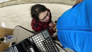 blowing him on the clock more excellent not groan