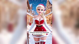 Princesses dance and show off biggest breasts