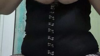 On my own squirt in baths playtime