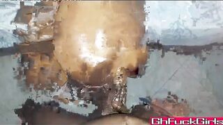 When this babe decided to try anal and met the might of my shlong?