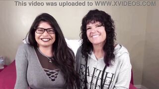 Despairing Amateurs Vicki gets her constricted vagina warmed up on the saddle in advance of that babe gets pounded hard by large hard schlong