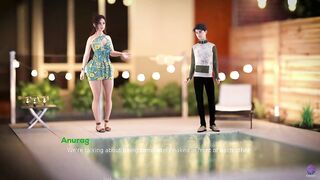 Large Butt Stepsister Wishes to Have Sex with stepbro - CG Anime Animated Porn - Mist of Her Body