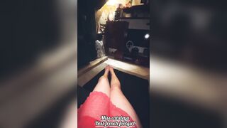 Pov of miss cataleya number one sents, lick bite my feet if u wanna shower 'em with your