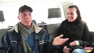 Beauty Gets Picked up for Some Hawt Action in a Van