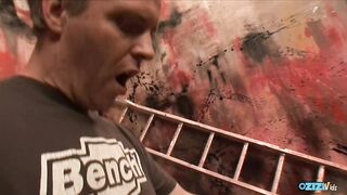 Nasty blond beauty gets her cunt smashed by a photographer