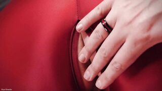 StepMom fetish episode: spandex curvy mother I'd like to fuck with pin up style - entice and messy talk POV