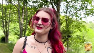 Trixy, Charming Redhead, Gets Screwed in a Sexy Trio