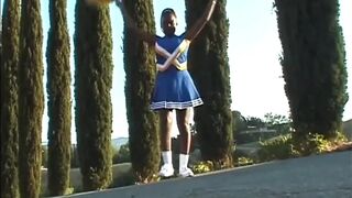 Giant tits black cheerleader bangs with 2 boyz