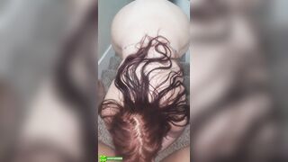 Fortunate Gurl Nikki Cakes - Sucking Dong and Eating Booty On The Stairs