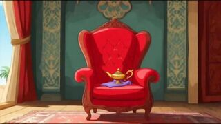 Aladdin and Princess Jasmine make Shameful Wants to the Genie. Toon Porn Parody.