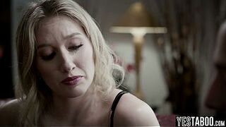 Large booty lonely mother I'd like to fuck step aunt seduces and rides large shlong teen step nephew