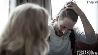 Large booty lonely mother I'd like to fuck step aunt seduces and rides large shlong teen step nephew