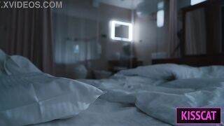 What Happens When Slutty Step Mommy Shares Hotel Daybed with Step Son All Night?