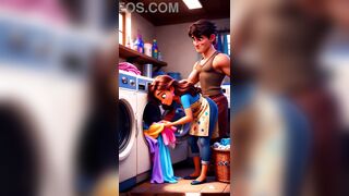 Ai generated sex mix Pixar style