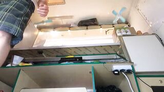 Super sexy playgirl doesnt need any pants on a warm summer day