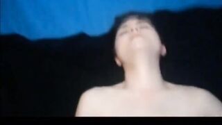 Oral-job and anal creampie for sinless amateur wife