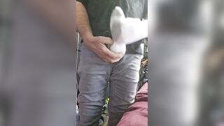 Suck my socked or unsocked weenie and balls