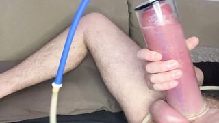 My large jock dick pump