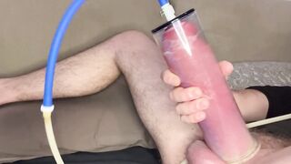 My large jock dick pump