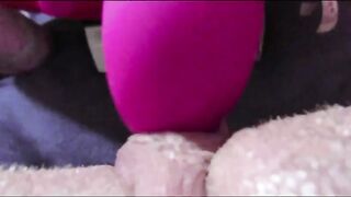 Large love button snatch squirting