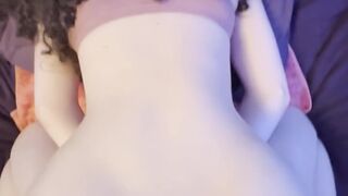 College Angel Cums in Doggy style