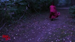 Red Riding Hood Cosplay Masturbation Bad Dragon Vibrator