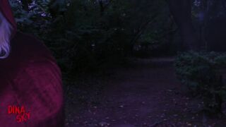 Red Riding Hood Cosplay Masturbation Bad Dragon Vibrator