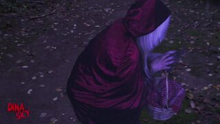 Red Riding Hood Cosplay Masturbation Bad Dragon Vibrator