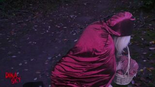 Red Riding Hood Cosplay Masturbation Bad Dragon Vibrator