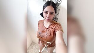 moist mother i'd like to fuck plays in the shower with her obese vagina