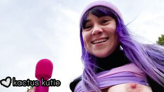 sneaky outdoor climax during the time that smokin' a joint