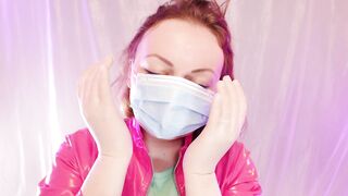 Surgical Gloves, Face Massage and Oil. ASMR episode
