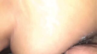 "Oh, yep! Oh my God! I'm cumming!” this babe says during a meaty climax with squirting.