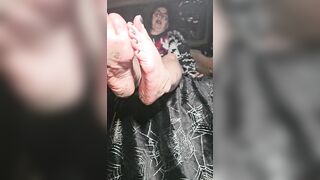 Obscene feet humiliation joi