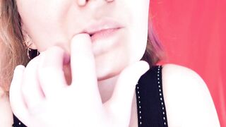 ASMR braces: giantess vore, eating jelly bears, chewing and swallowing, throat fetish