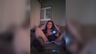 Amateur mother I'd like to fuck Playing Clip Games In Hawt Night Gown