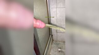 voided urine hard in my sister's baths.