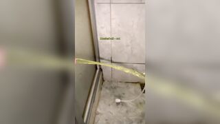 voided urine hard in my sister's baths.