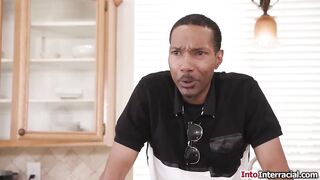 Breasty stepdaughter Rissa May takes her titties out after this babe asked her stepdad to bang her in the booty.The teen is titfucked and anal reamed by his bbc