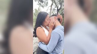 Mi'migo se folla a mi esposa en el bosque