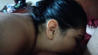 Mamando una rica verga