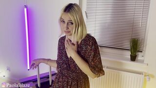 This babe wanted to rent an apartment, negotiated a lower price in swap for sex