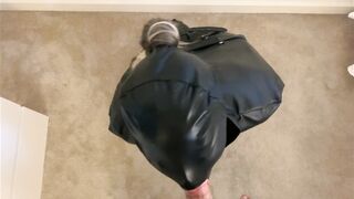 KinkyViolet Armbinder Oral sex