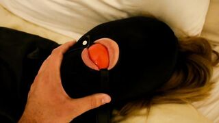 Fastened with a Ballgag