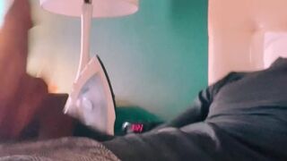 BBC after work jerking and cum