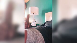 BBC after work jerking and cum